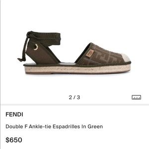 ❣️New FENDI ESPADRILLES ❣️